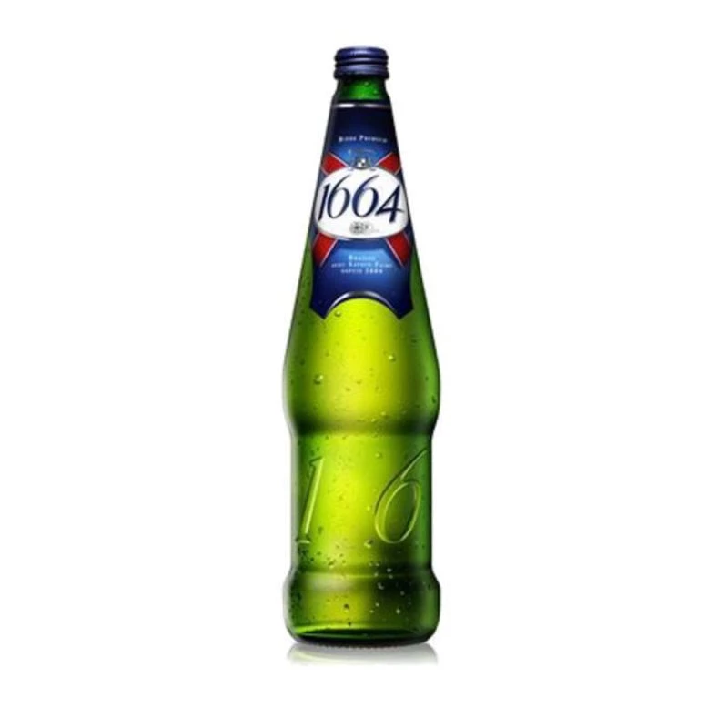 金色拉格啤酒，75cl - 1664