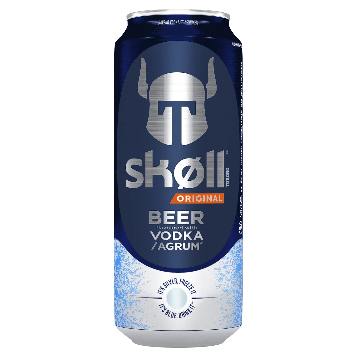 Cerveza Sabor Vodka Y Cítricos, 6°, 50cl - SKOLL