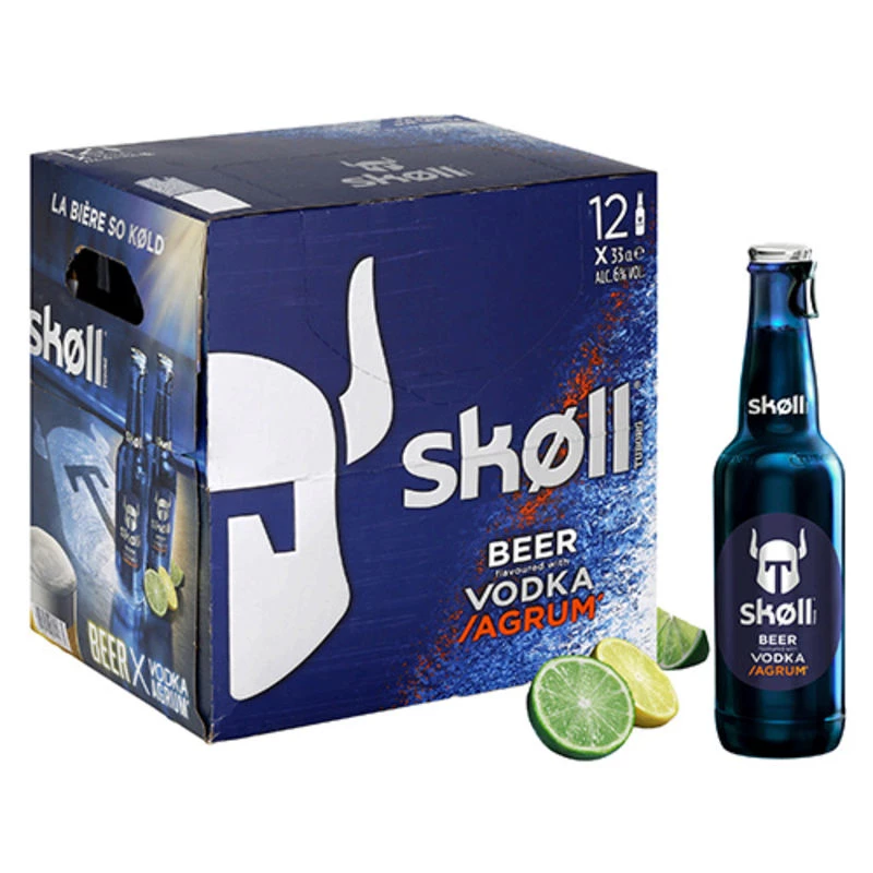 Bière Vodka Agrum 12x33CL - Skoll