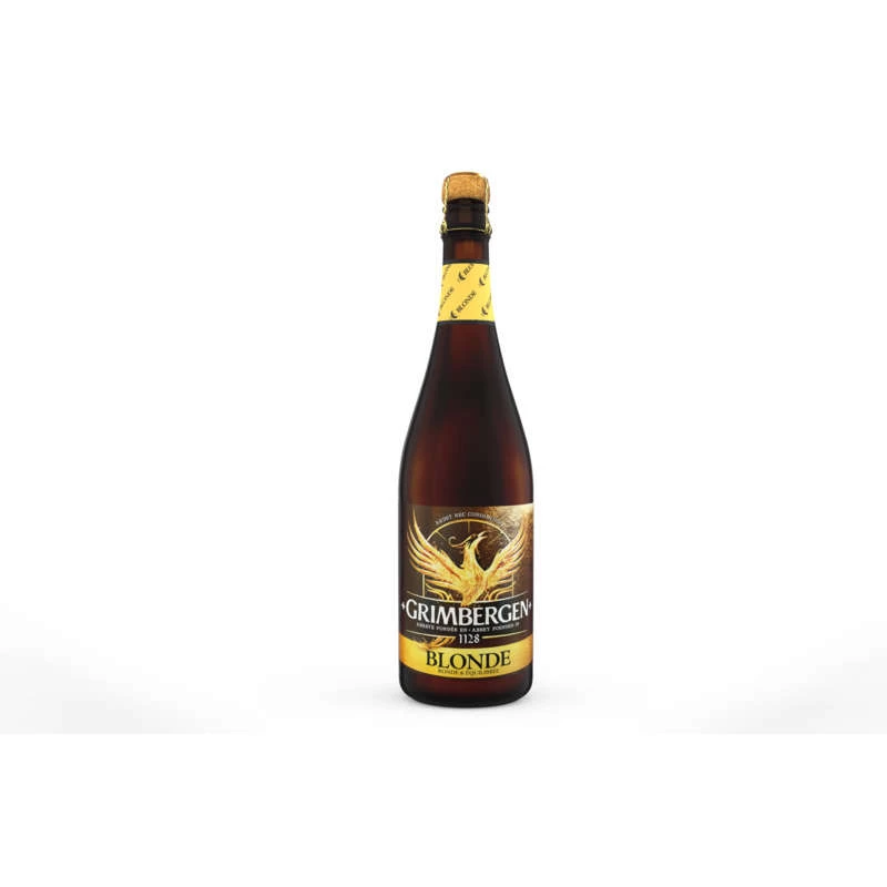 Bière d'Abbaye Blonde, 75cl - GRIMBERGEN