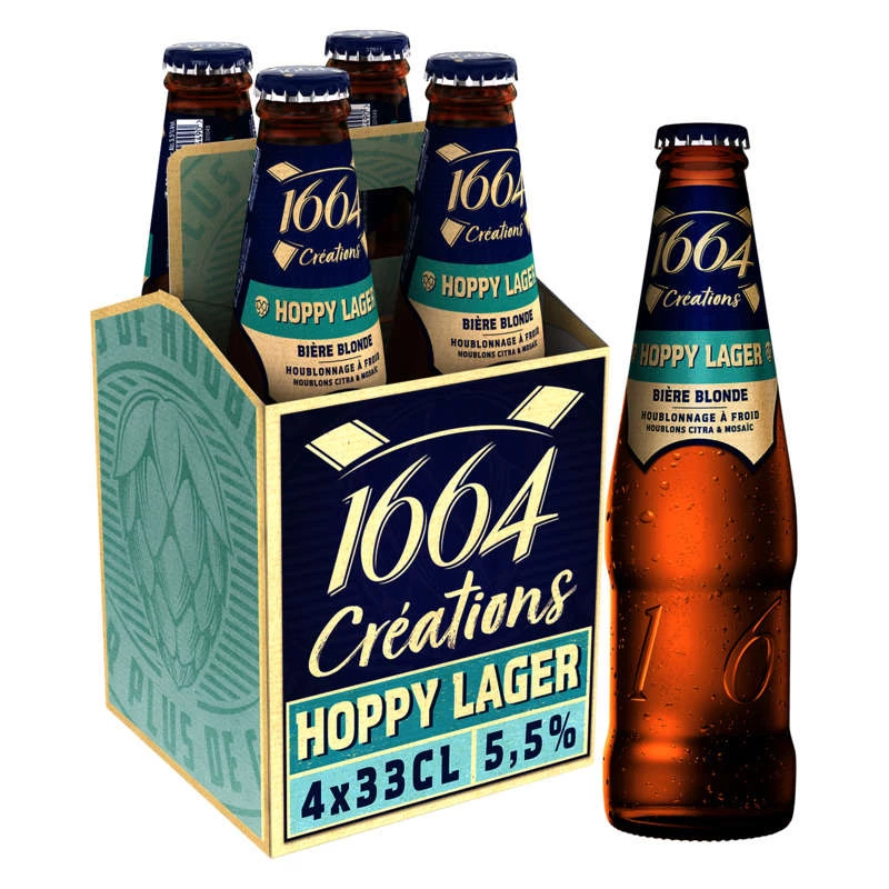 Blonde Lager Beer Creations Hoppy Lager - 1664