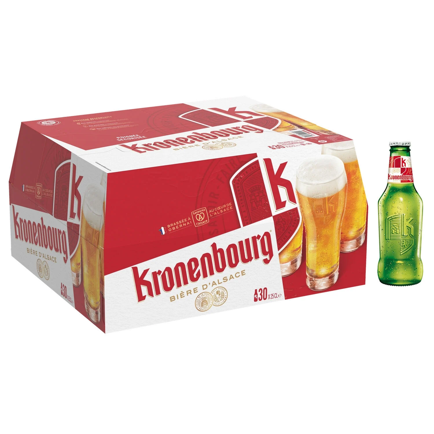 Blonde beer 30x25cl - KRONENBOURG