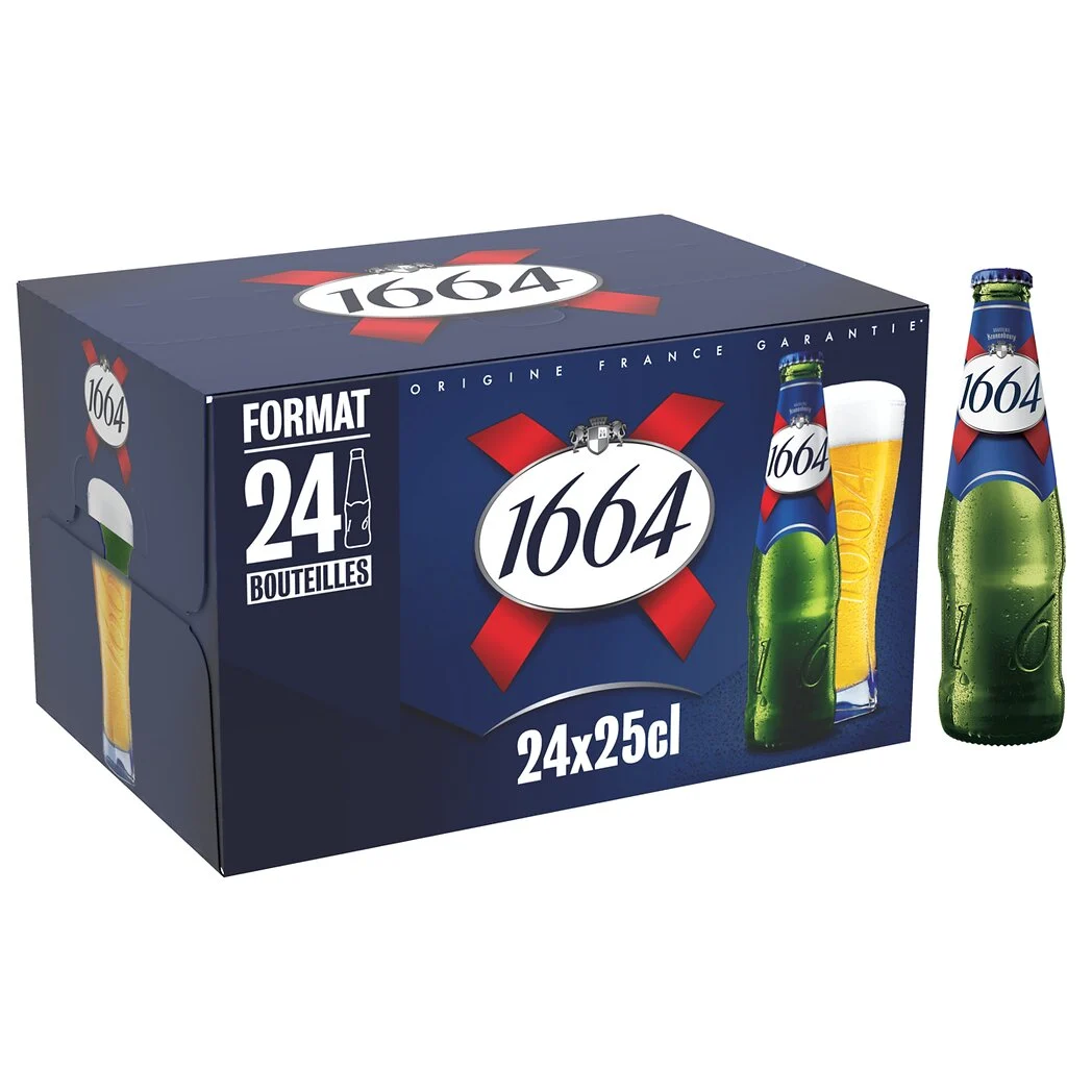 Blonde Beer 24x25cl - Kronenbourg