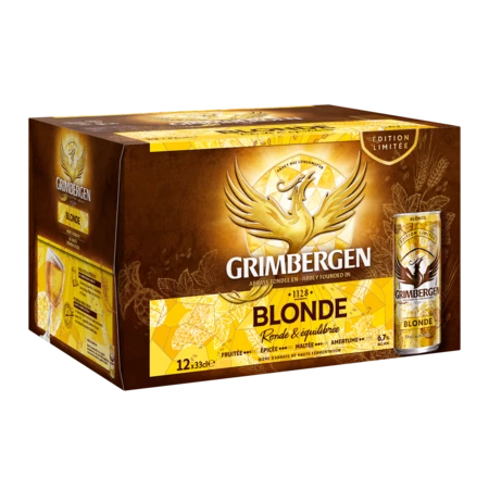 12x33cl Grimbergen Boites