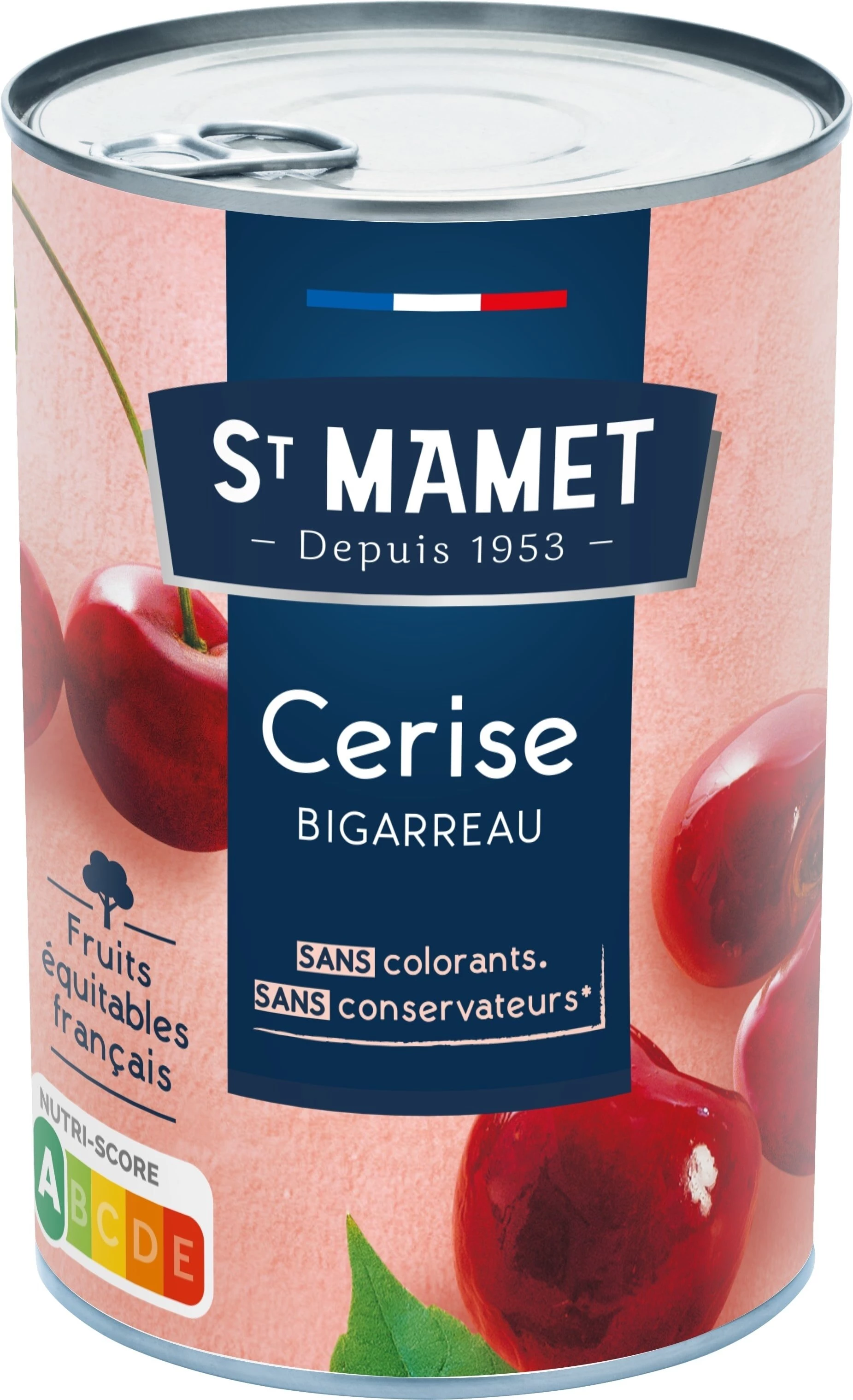 425g Bigarreaux Sirop St Mamet