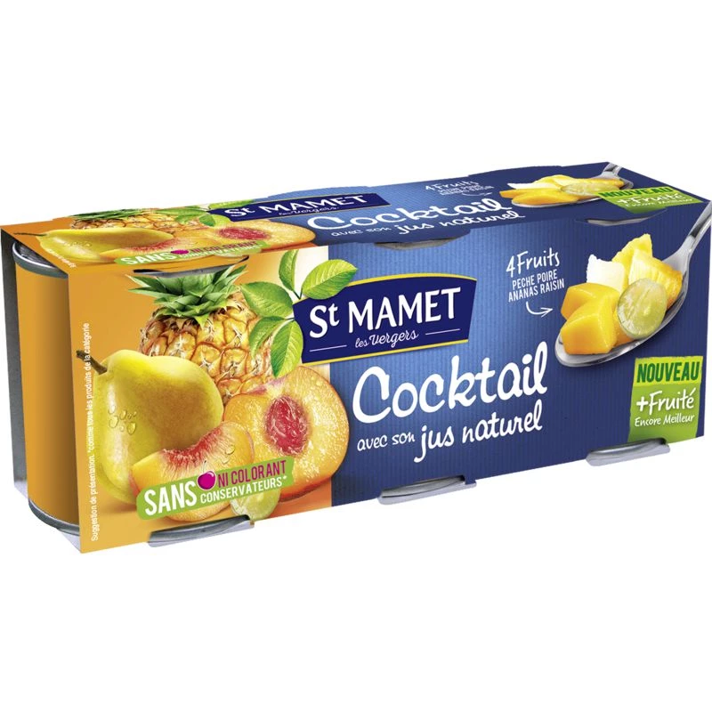 3x212g Cockt Fruit Jus Natu S