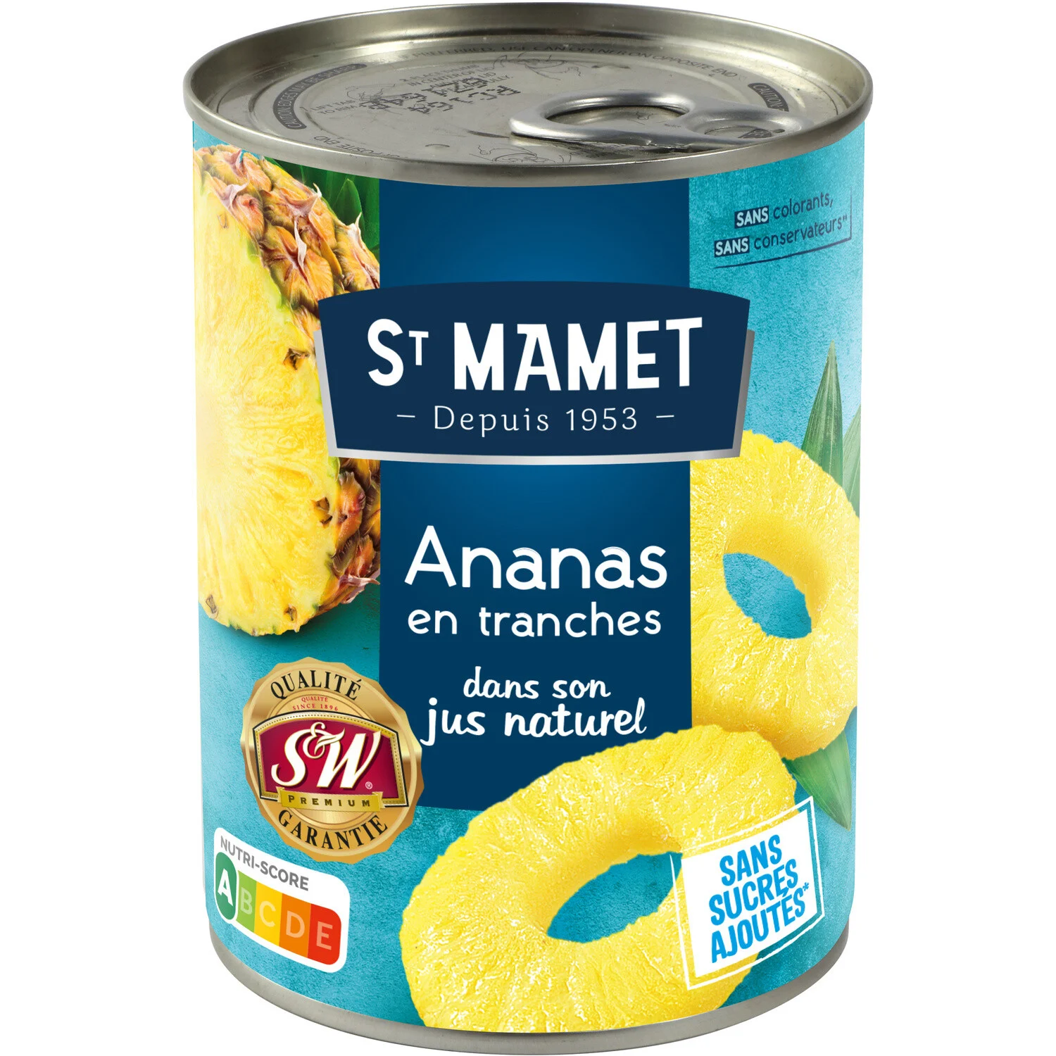 Pineapple Syrup Fruit Slices 345g - St Mamet