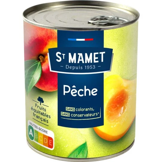 Fruits In Peach Syrup 475g - St Mamet