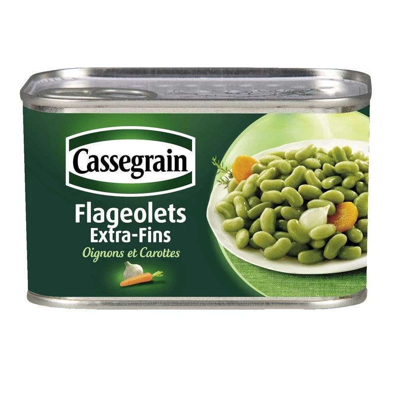 Flageolets Extra Fins; 265g - CASSEGRAIN