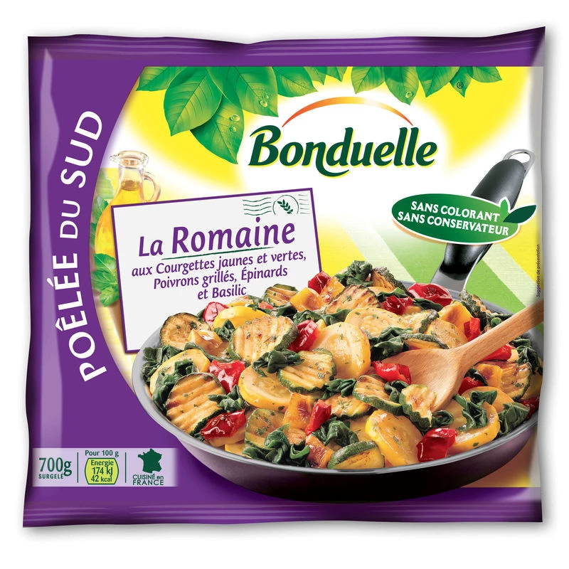 La romaine aux légumes cuisinés 700g - BONDUELLE
