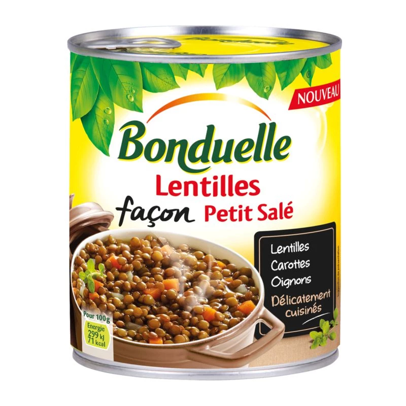 Lenticchie Stile Petit Savé; 800 g - BONDUELLE