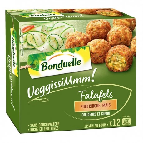 Falafels aux pois chiche & maïs 180g - BONDUELLE