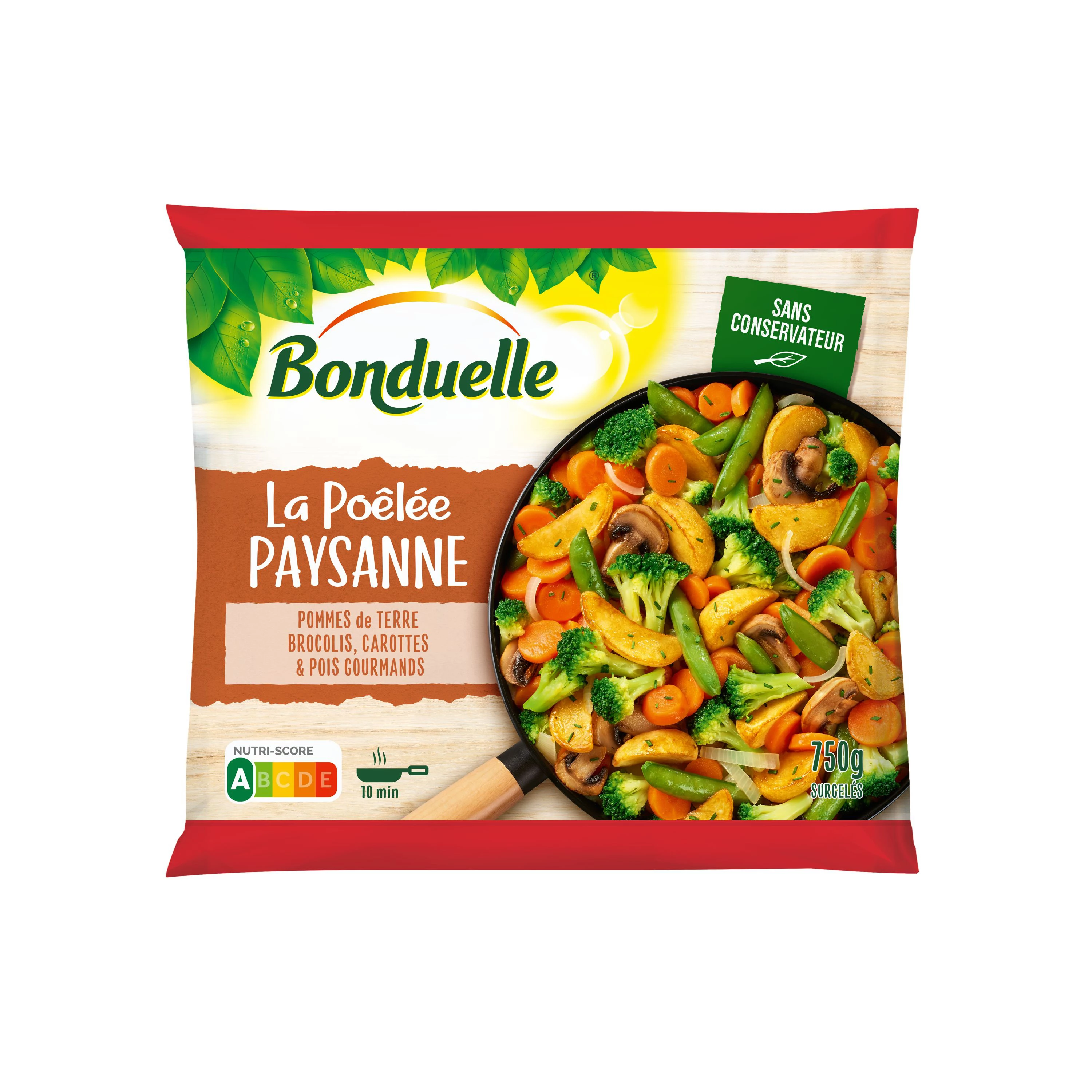 Poelee Paysanne 750g