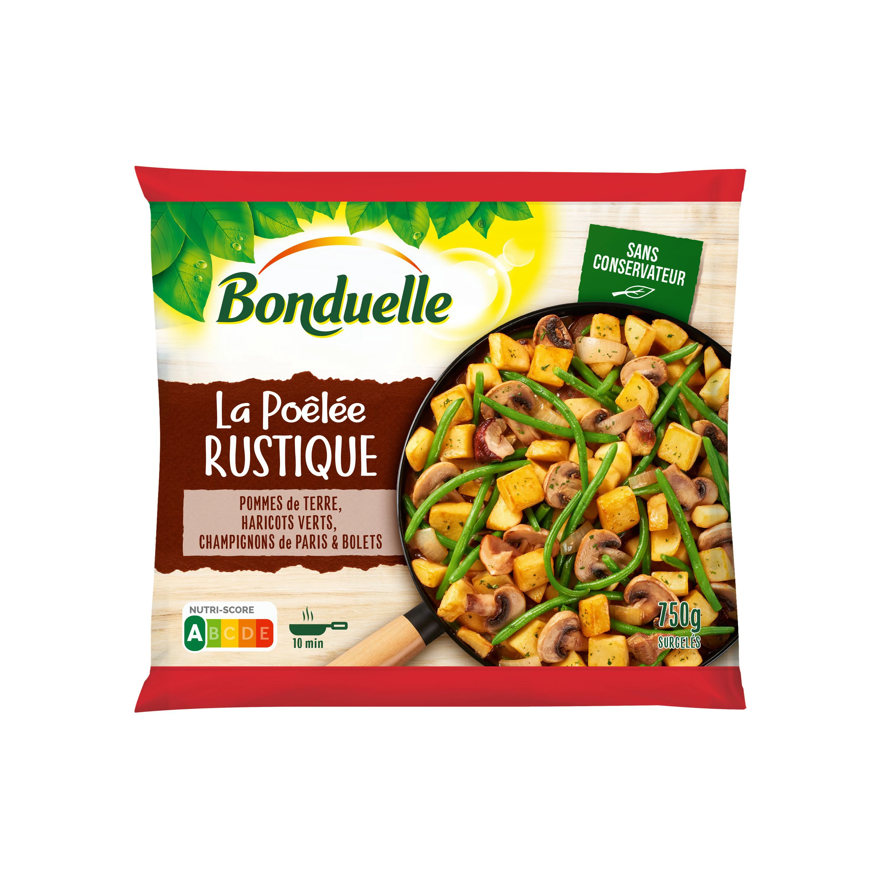 Poelee Rustique 750g