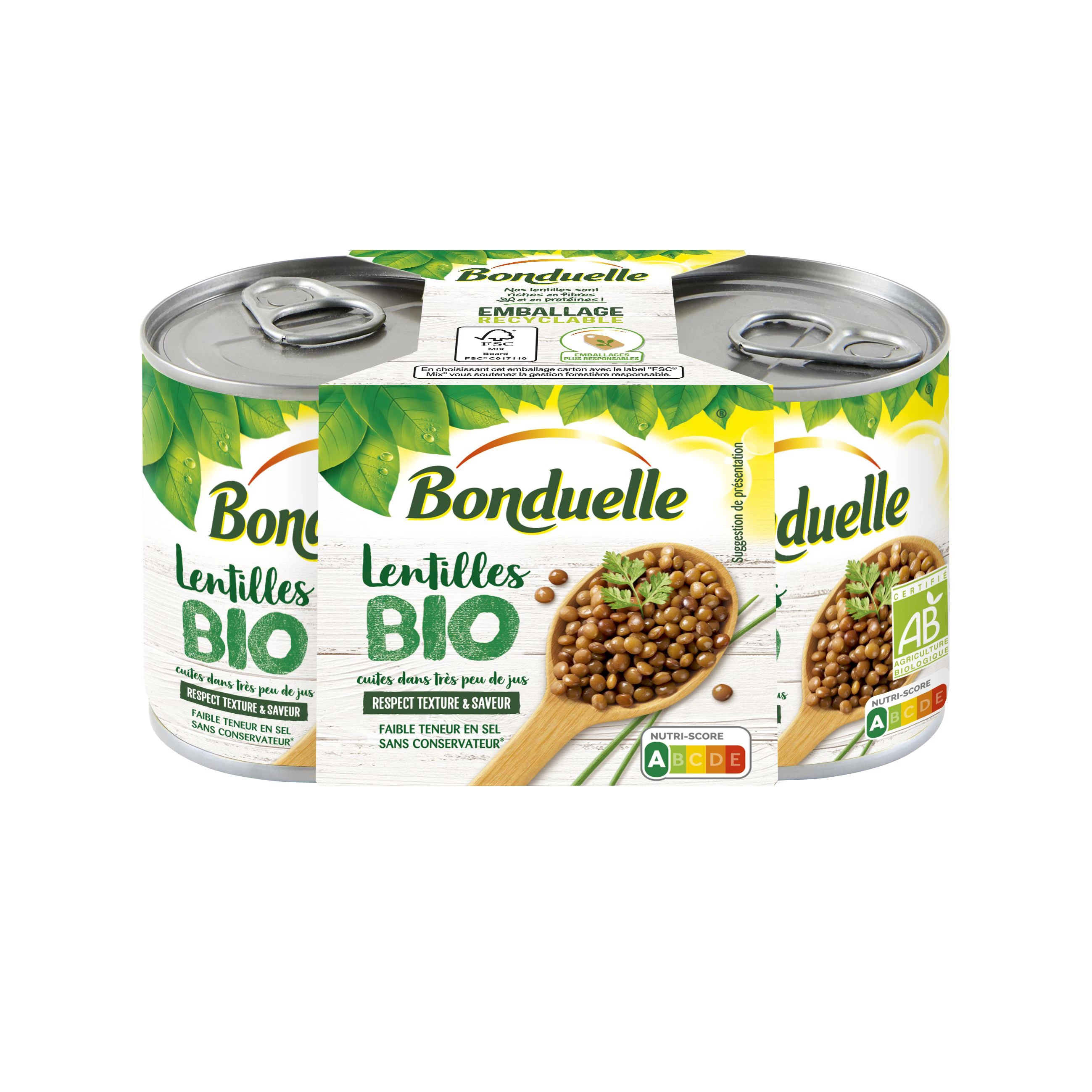 Bond Organic Lentils 260g