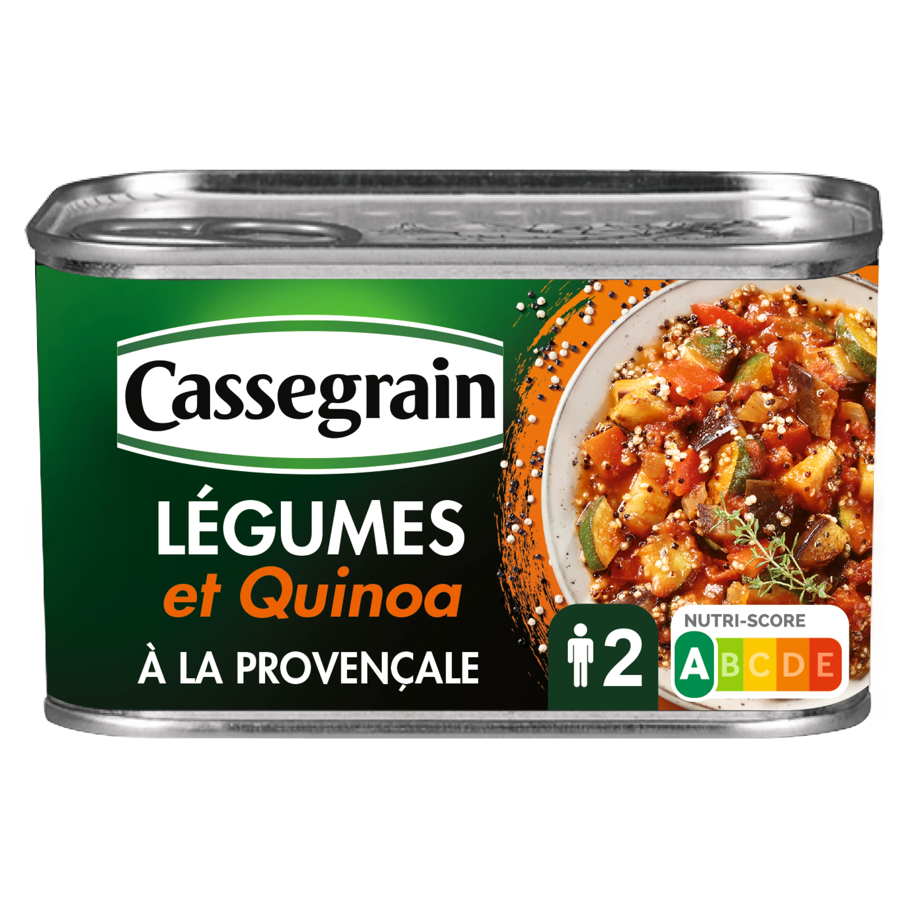 Verdure e Quinoa Cotte Alla Provença; 375 g -  CASSEGRAIN