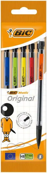 BLISTER 5 BIC MATI-MATI