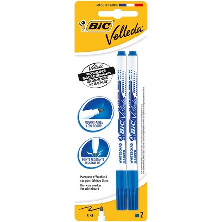 Velleda Fine Bleu X2