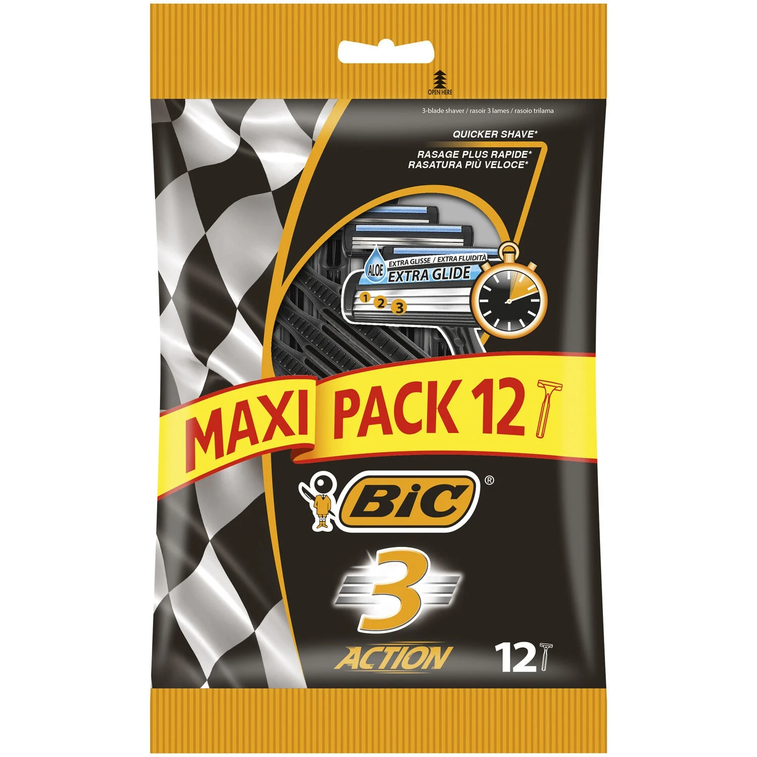 X12 Bic 3 Action Bic-scheermes