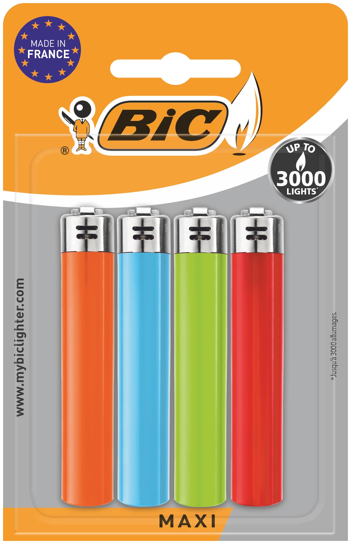 Briquet J26 Maxi Standard Mult