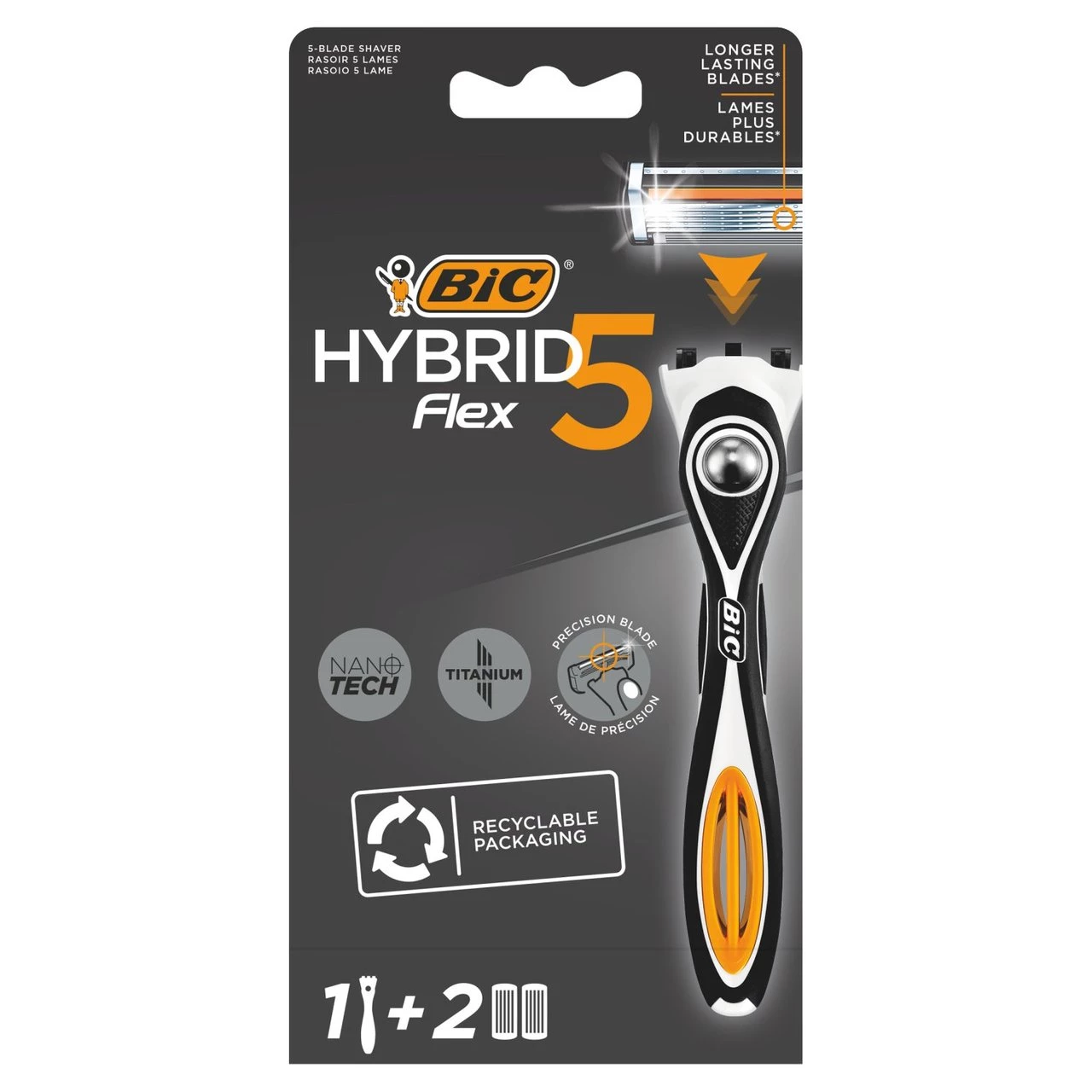 Rasoir Hybrid Sens Flex5 Bic