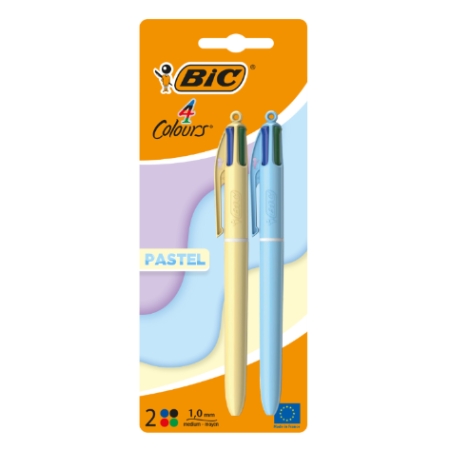 4 Couleurs Pastel X2