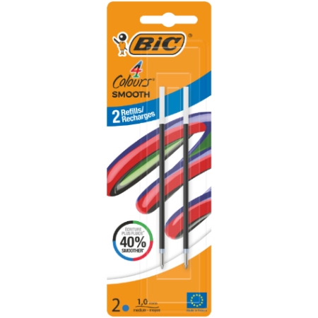 4c Smooth Recharges Bleu X2