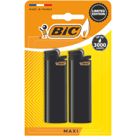 Bic Briquet All Black X2