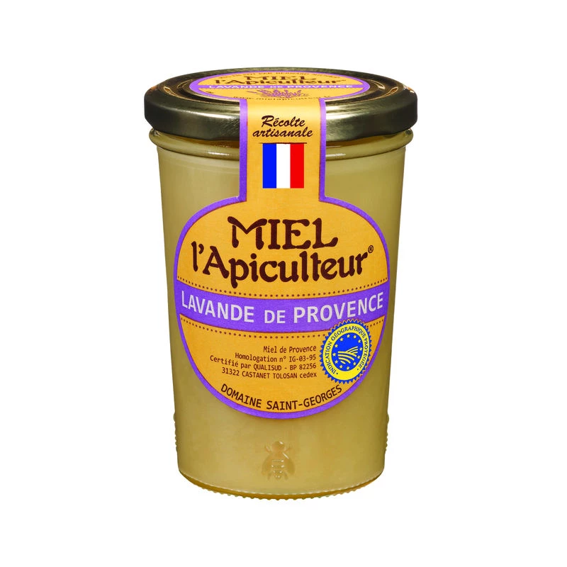 Lavendelhoning uit de Provence, 250g - MIEL L'APICULTEUR
