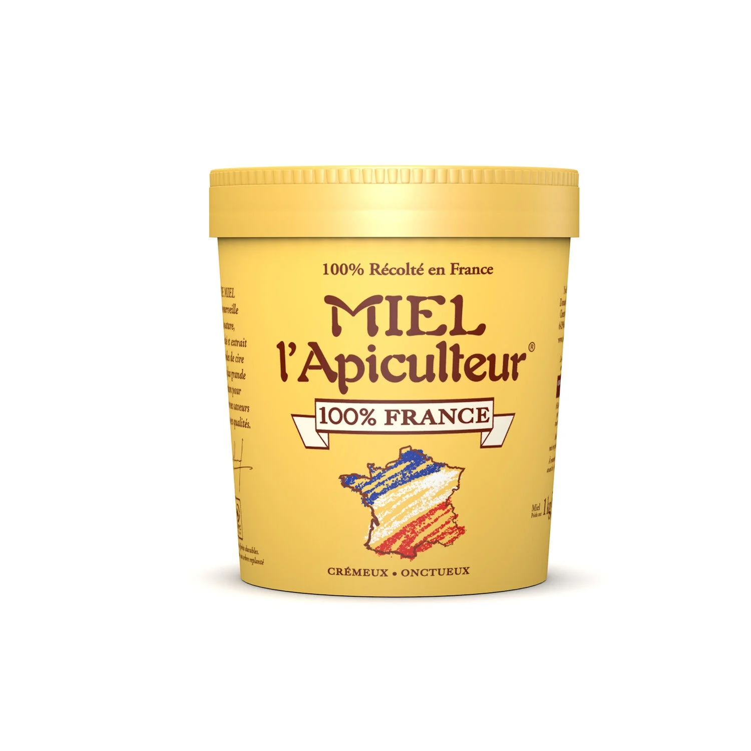 1kg Miel De France Cremeux MA - L'Apiculteur