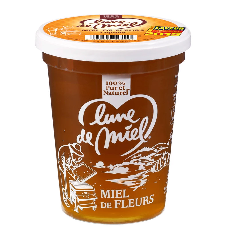 Mel de flores 500g - LUNE DE MIEL