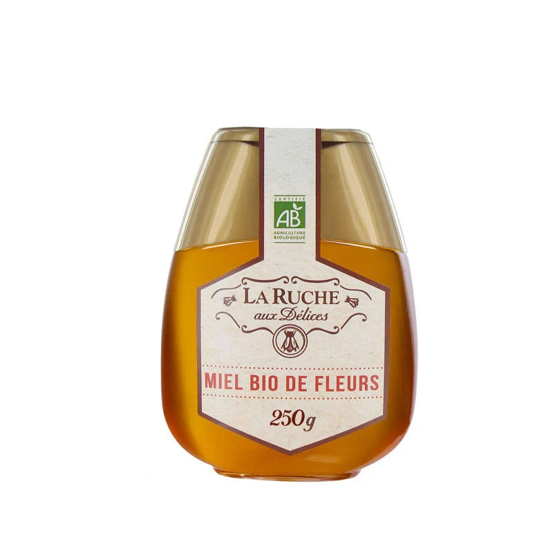Spremi Miele Millefiori Biologico 250g - LA RUCHE AUX DELICES