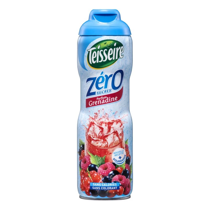 Sirope de granadina 0% azúcar 60cl - TEISSEIRE