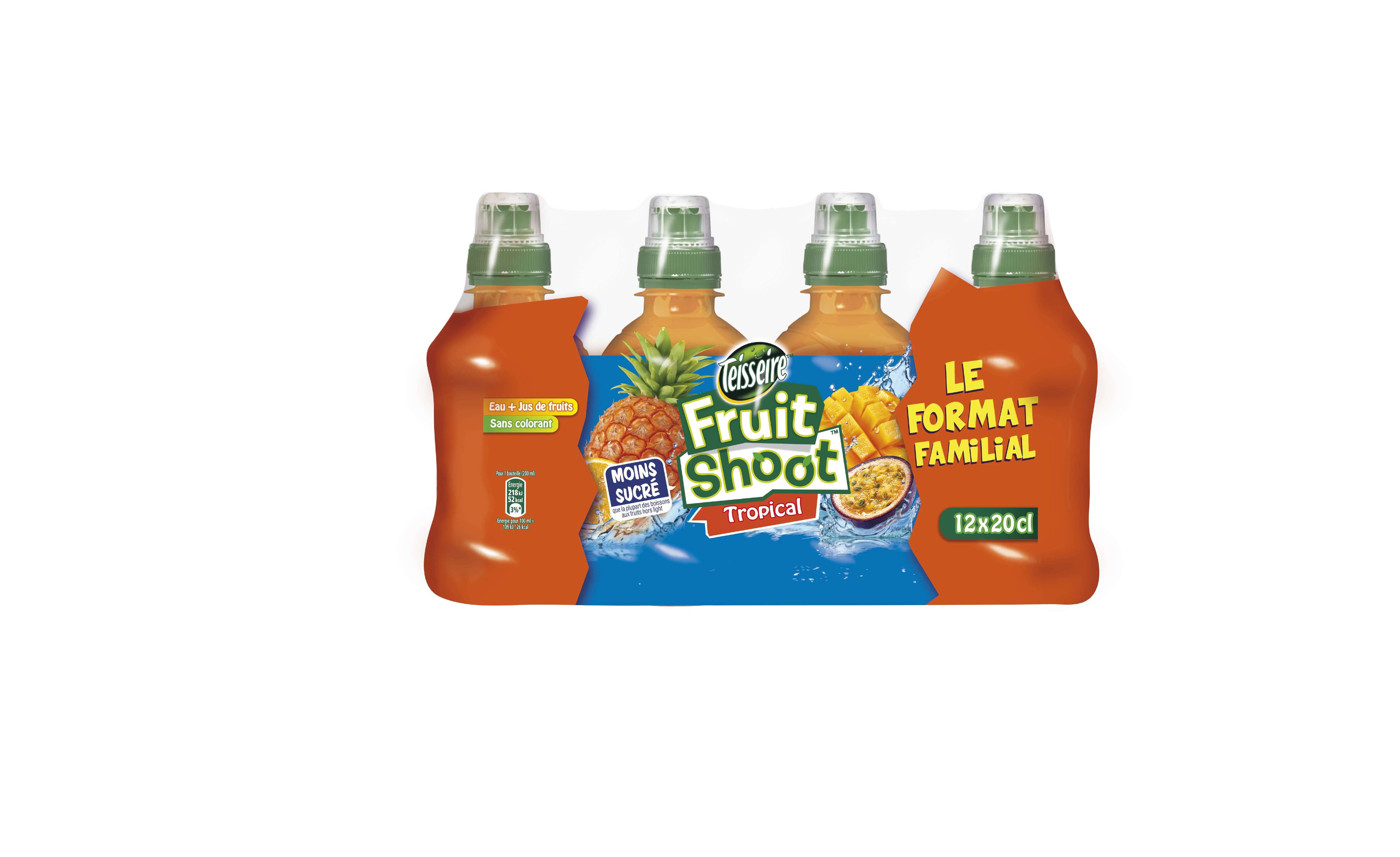 Boisson Tropical Fruit Shoot 12x20cl - TEISSEIRE