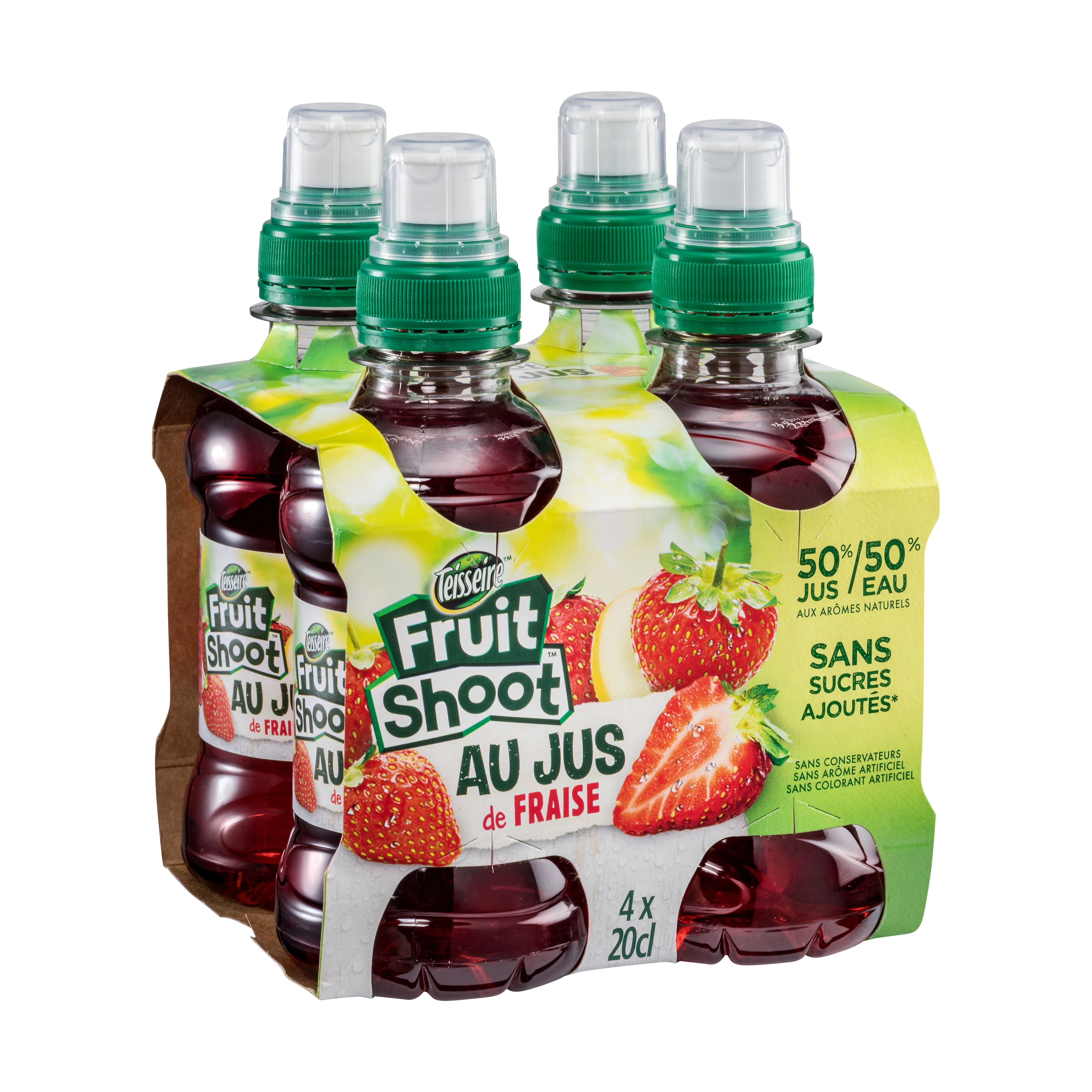 果芽草莓汁 4x20cl - FRUIT SHOOT