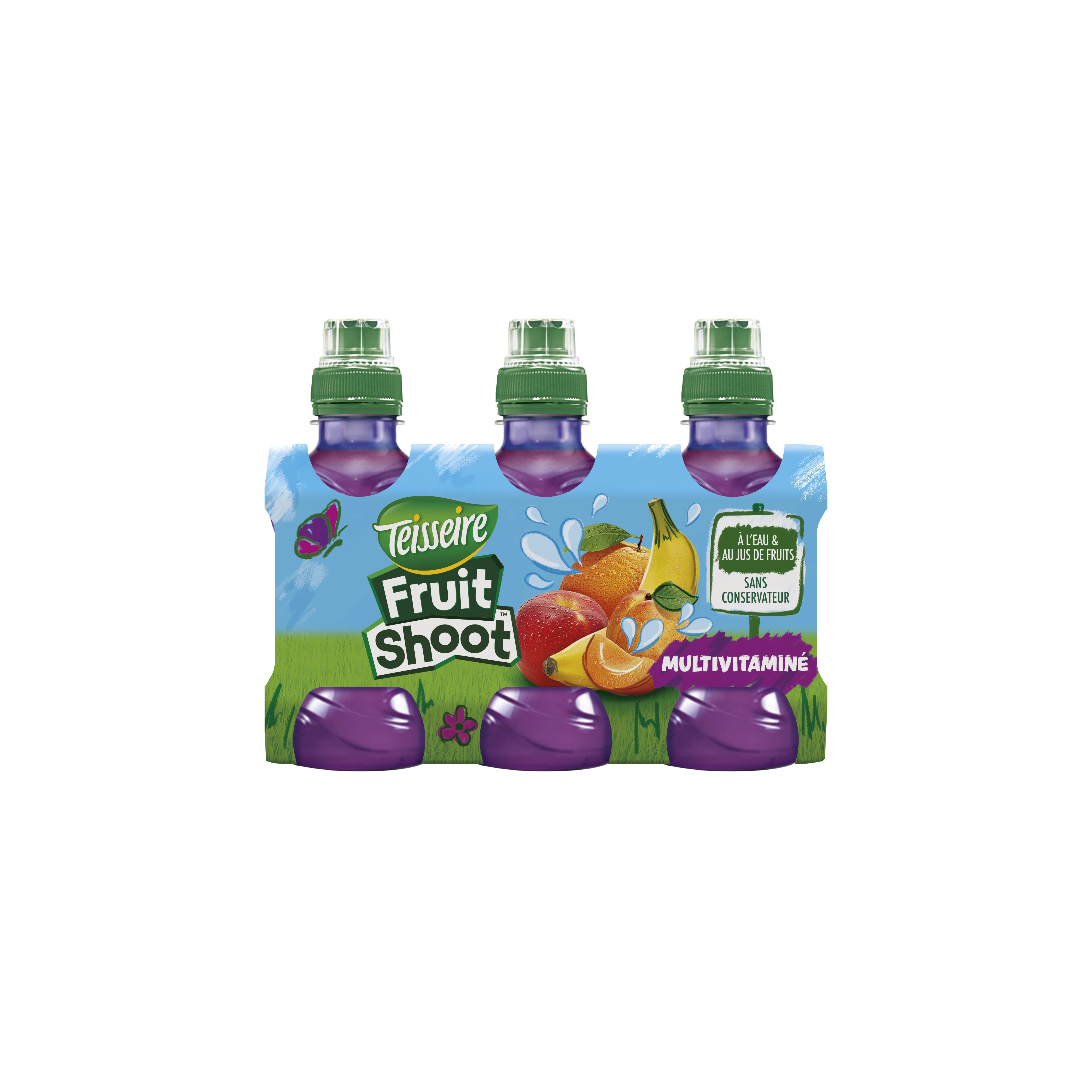 6x20cl multivitamin fruit drink -  FRUIT SHOOT TEISSEIRE