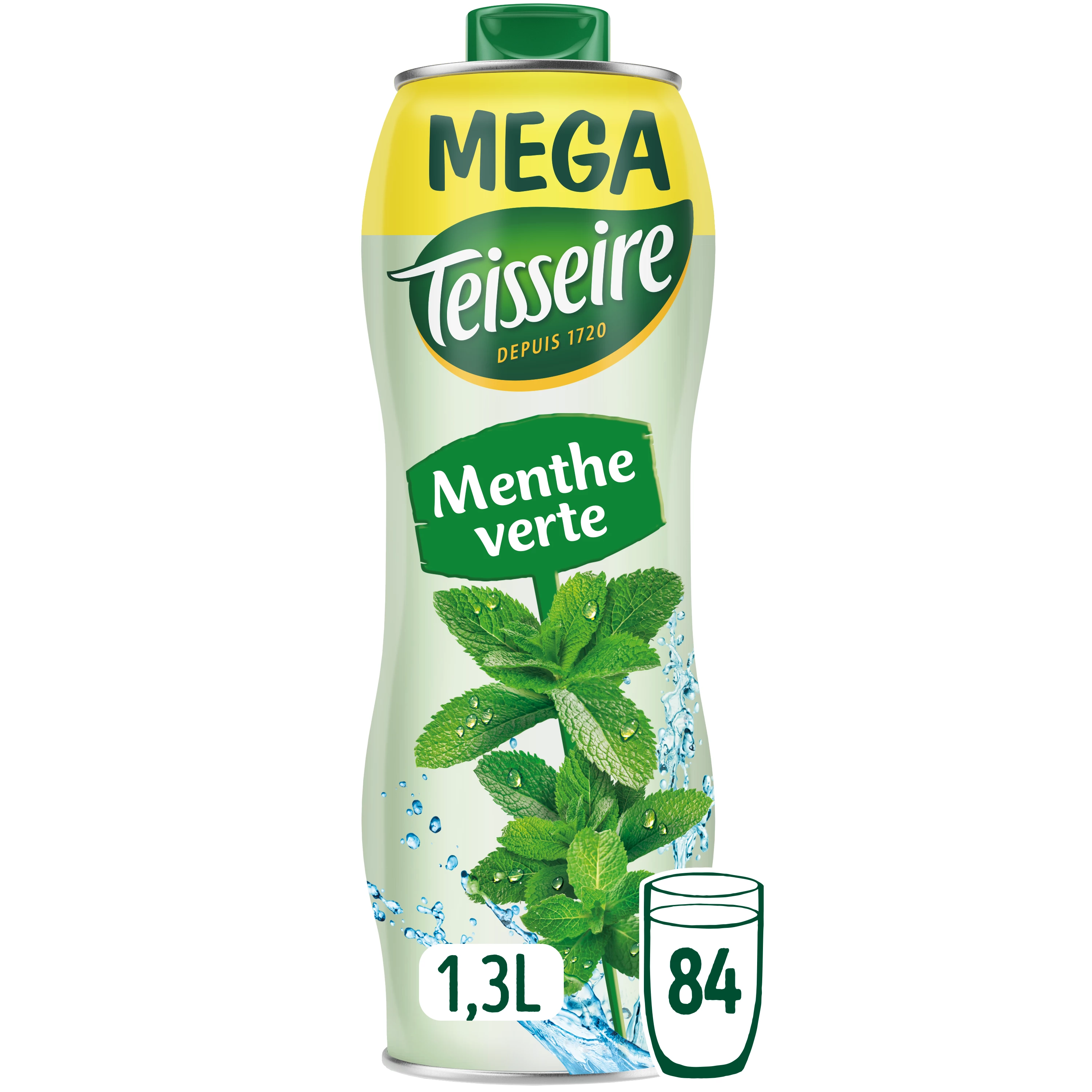 Siroop Menthe Vert, 1,3L - TEISSEIRE