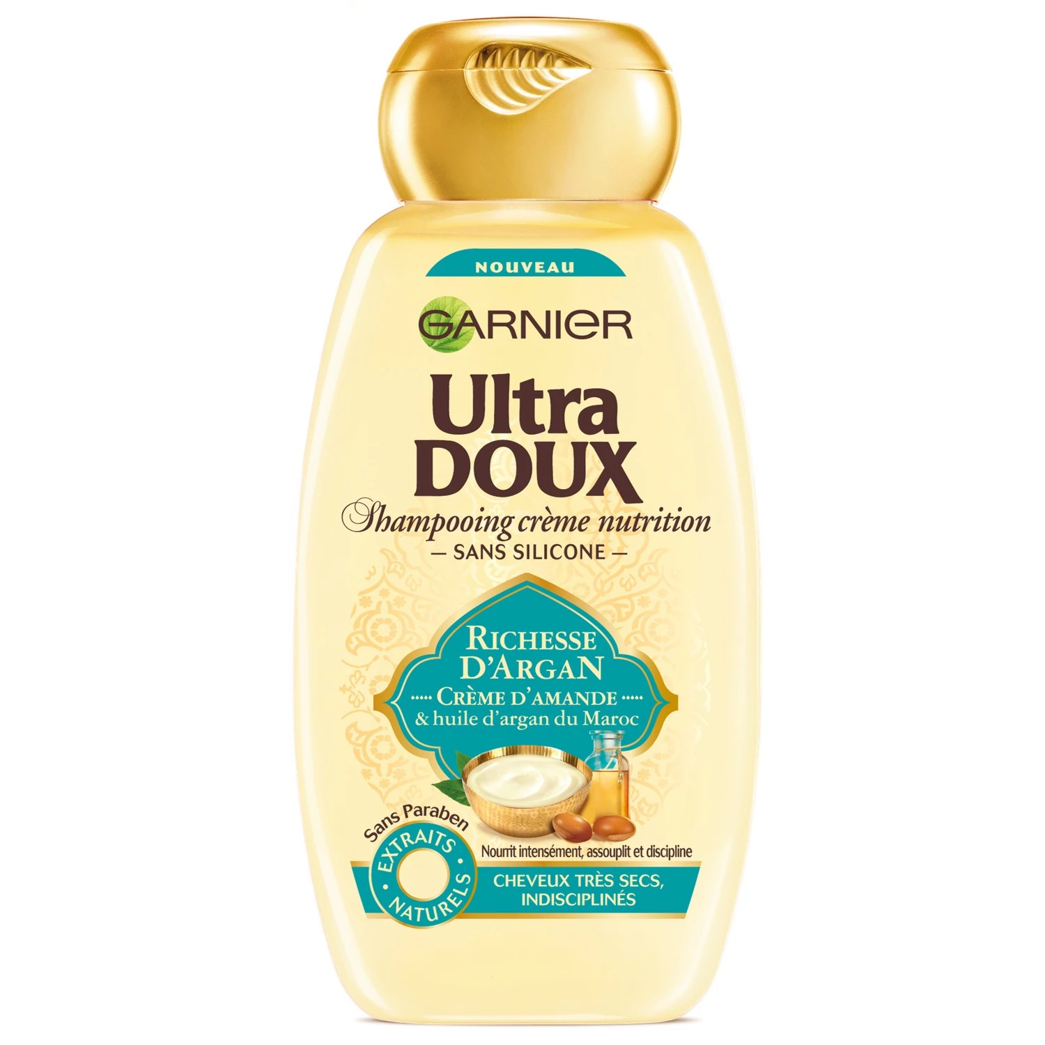 Shampooing crème nutrition ultra doux Garnier 250ml
