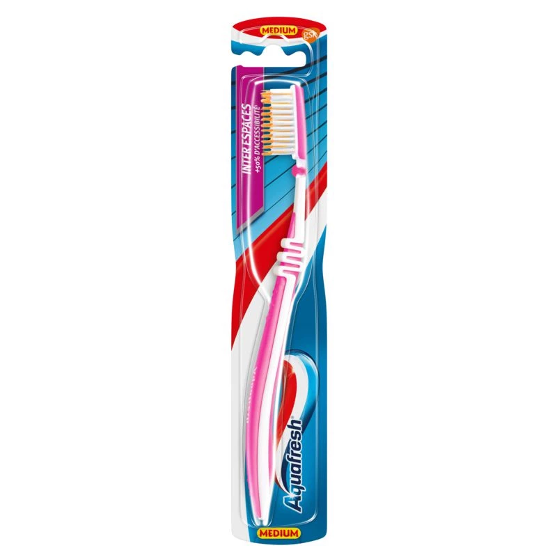 Medium interspace toothbrush - AQUAFRESH
