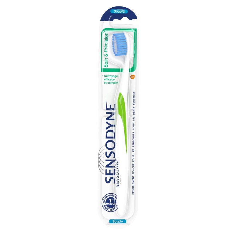 فرشاة أسنان ناعمة للعناية والحماية - SENSODYNE