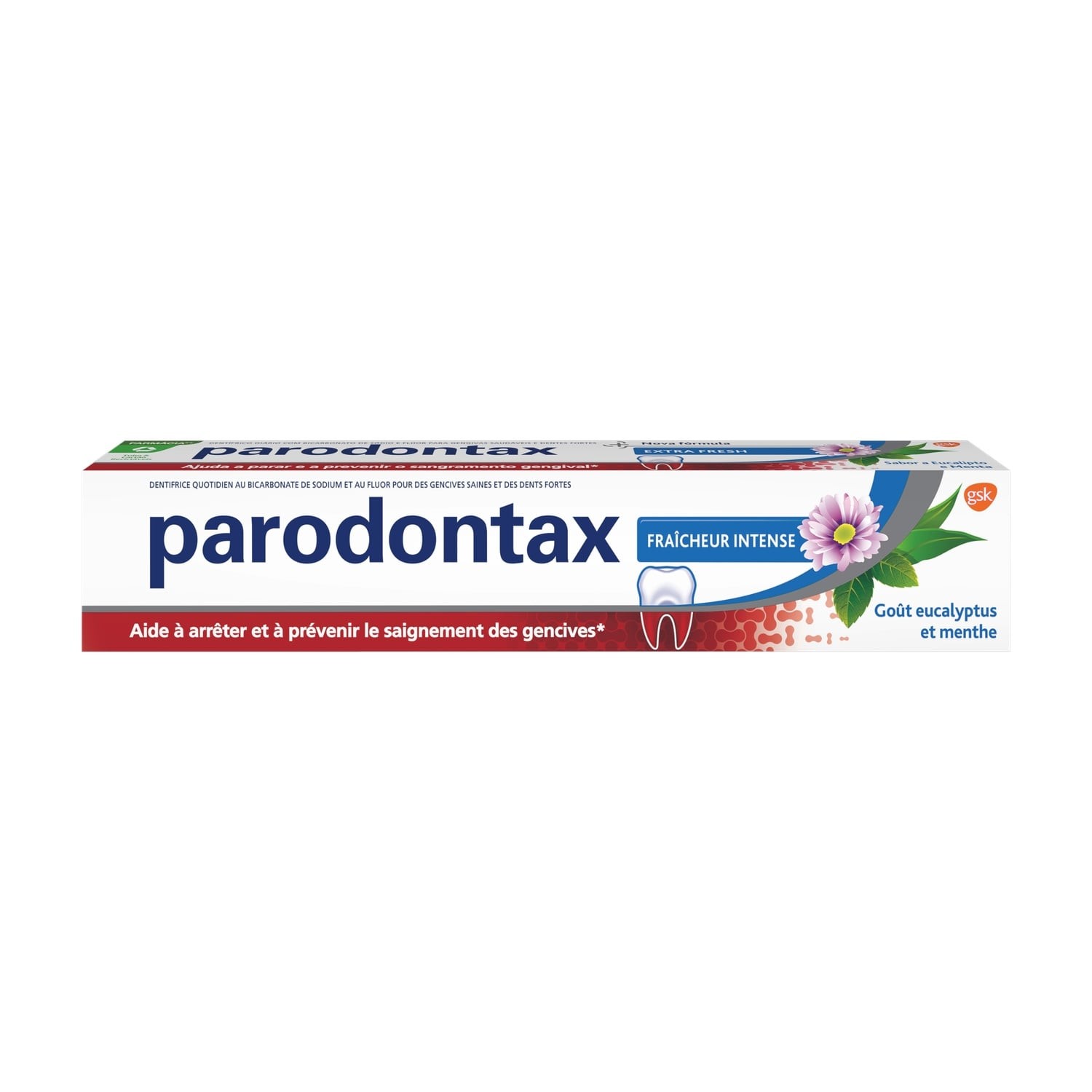 Dentifrice Fraîcheur intense 75 ml - PARODONTAX