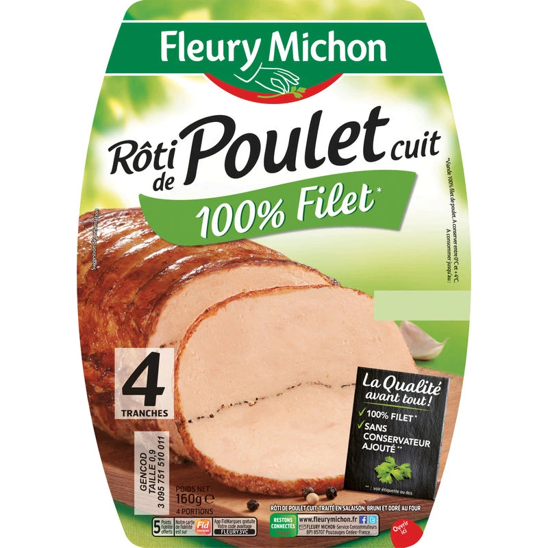 Roti Poulet 4tr 160g