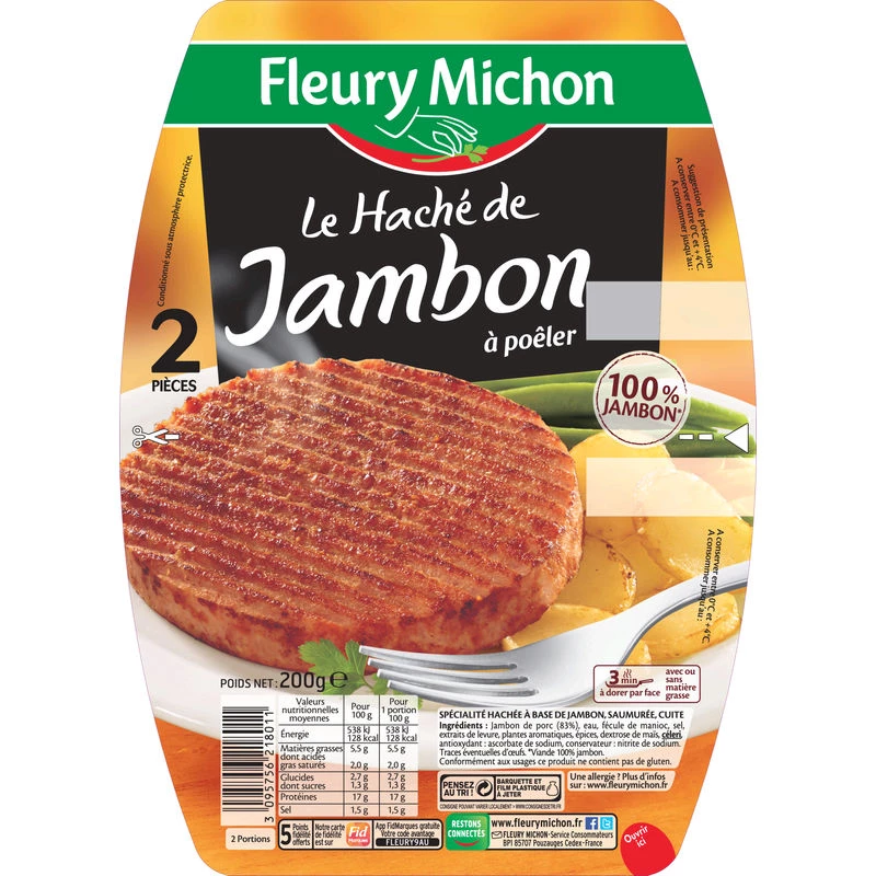 Hache Jb 2x100g SS الغلوتين 200g