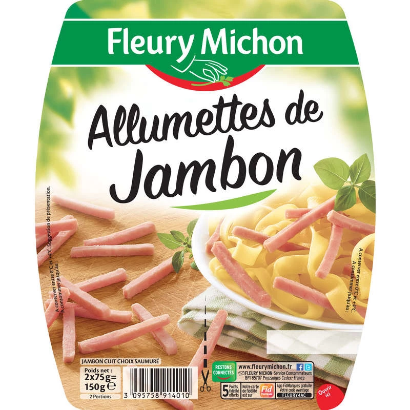 Gekookte Hamlucifers, 2x75g - FLEURY MICHON