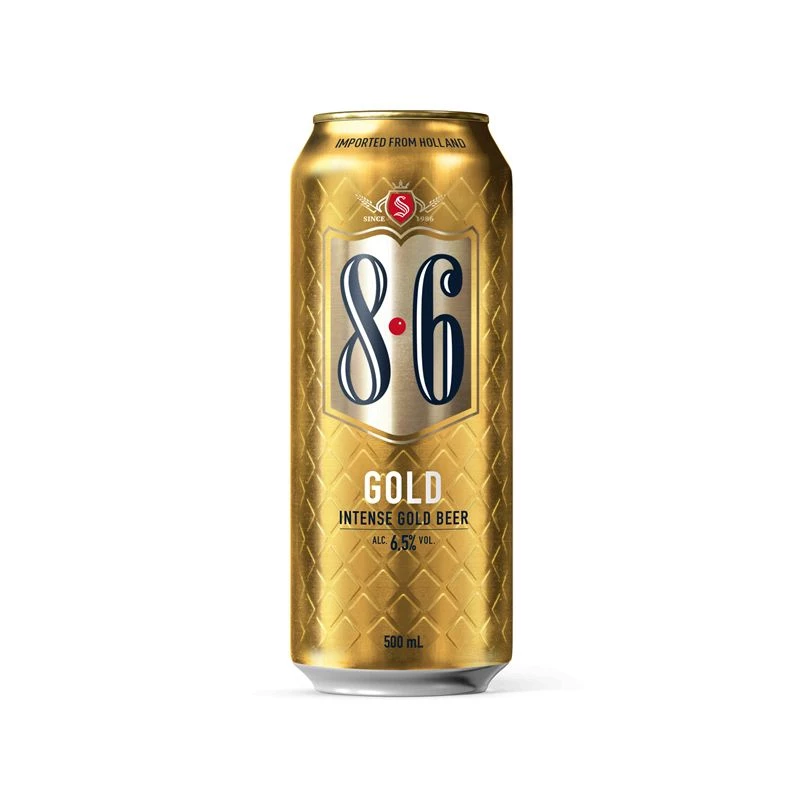 8.6 Gold Bte 50cl 6,5d