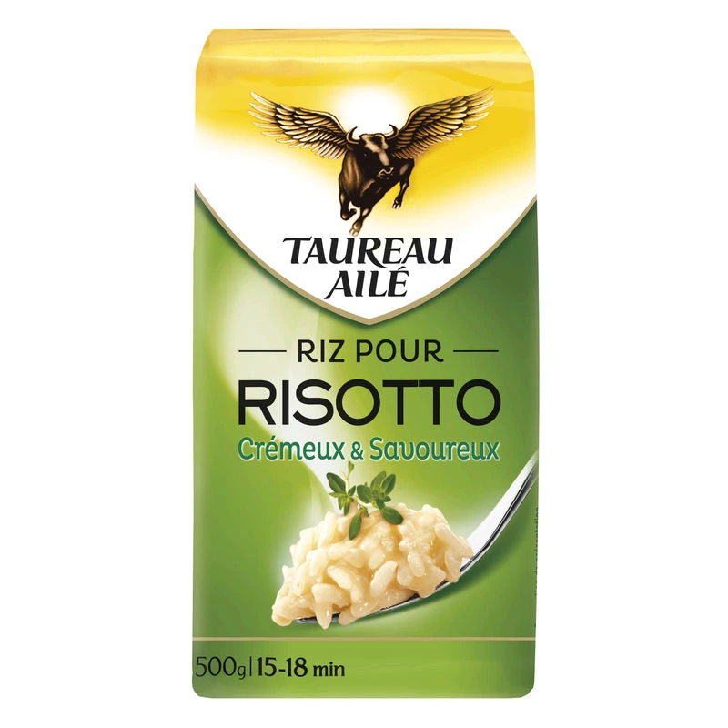Riz pour Risotto 500g - TAUREAU AILE