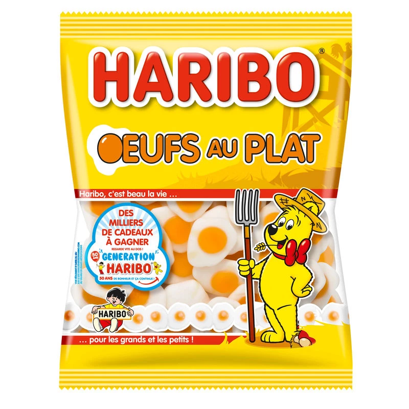 Fried Egg Candy; 300g - HARIBO