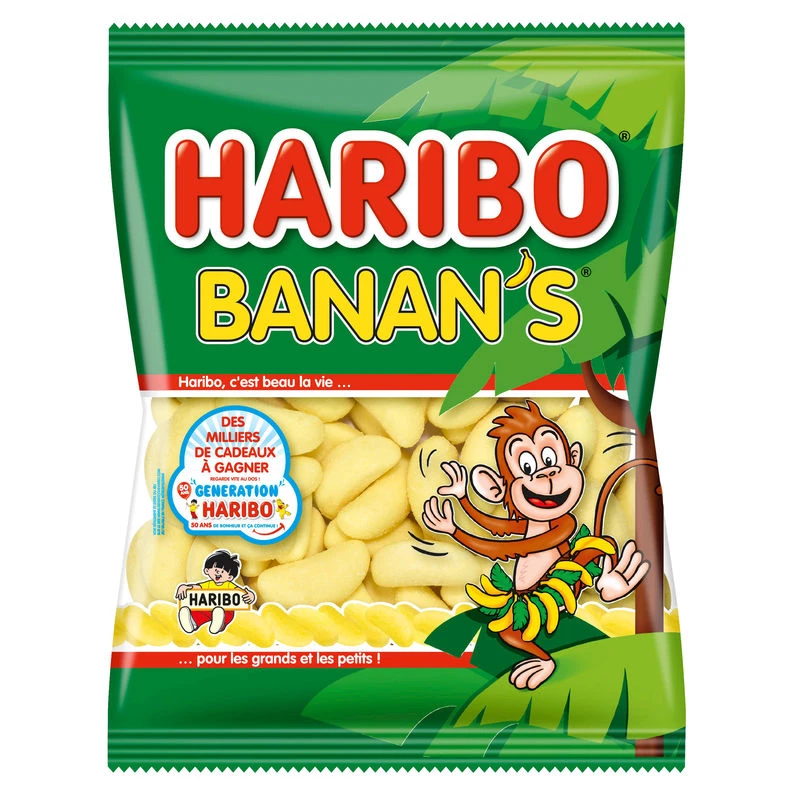 Le caramelle di Banan; 300 grammi - HARIBO