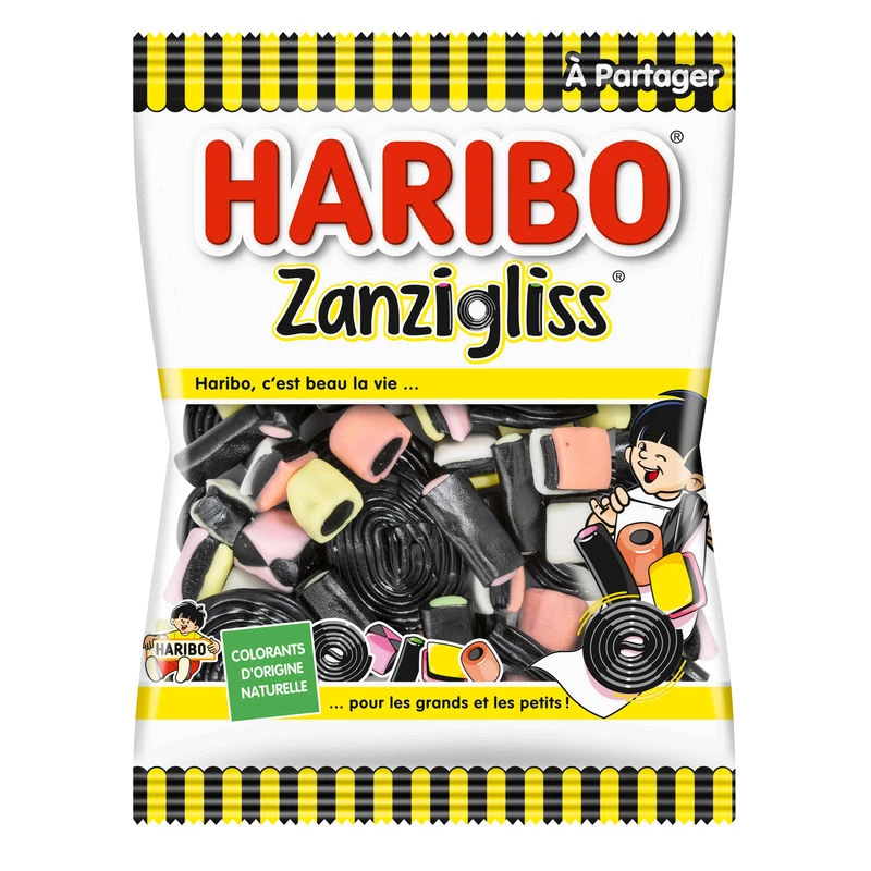 बोनबोन्स ज़ांज़िग्लिस; 300 ग्राम - HARIBO