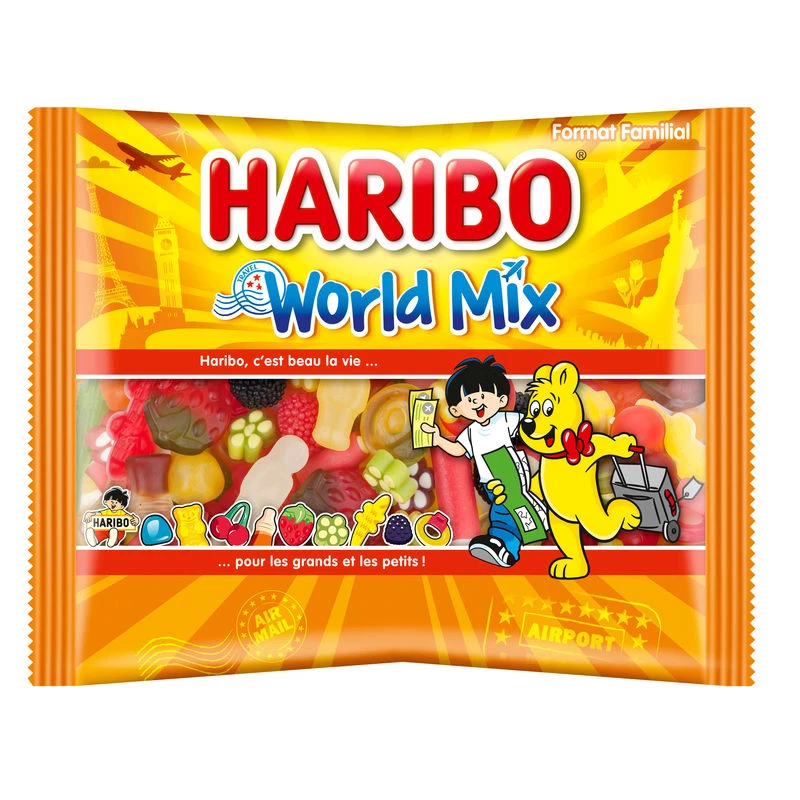 Bonbons Wereldmix; 500g - HARIBO
